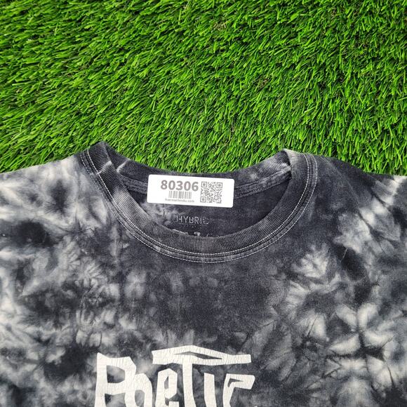 2PAC Tupac-Shakur Tie-Dye Shirt Womens 2XL 24x27 Gray - Picture 9 of 12